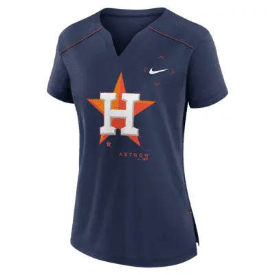Nike Breathe Pure Pride (MLB Houston Astros) Women's Notch Neck T-Shirt. Nike.com