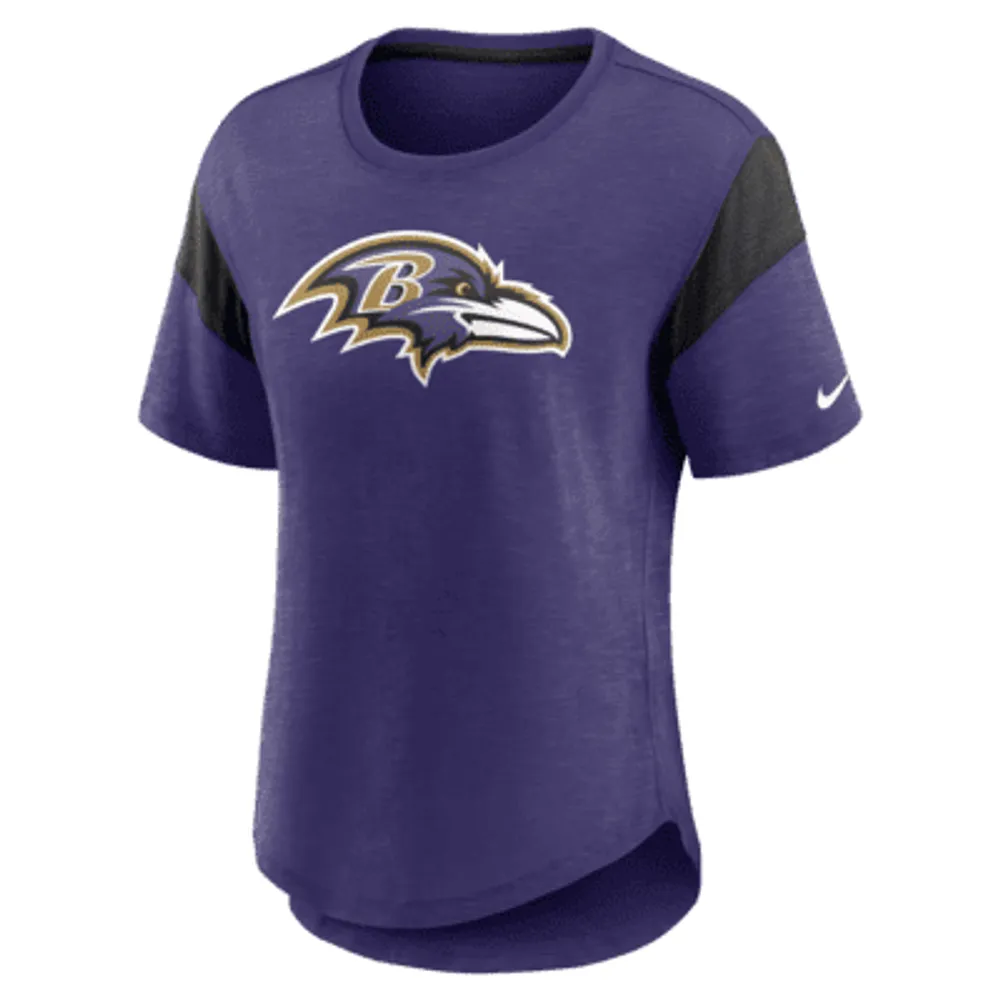 Nike Fashion Prime Logo (NFL Baltimore Ravens) Women's T-Shirt. Nike.com