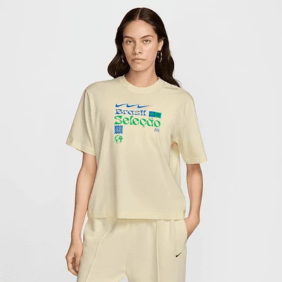 Brazil Women's Nike Soccer T-Shirt. Nike.com