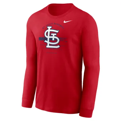 Nike Over Arch (MLB St. Louis Cardinals) Men's Long-Sleeve T-Shirt. Nike.com