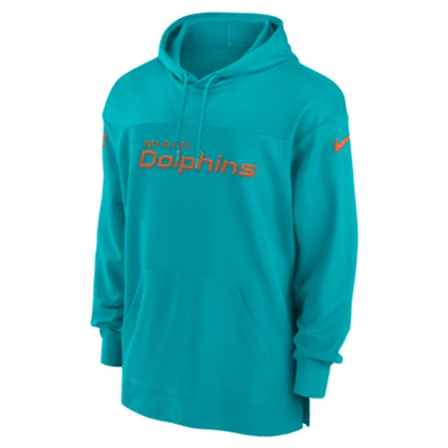 Nike Men's Club (NFL Miami Dolphins) Pullover Hoodie in Blue, Size: Small | 01AD03VV9P-FXB