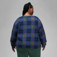 Jordan Brooklyn Fleece Women's Crew-Neck Sweatshirt (Plus Size). Nike.com