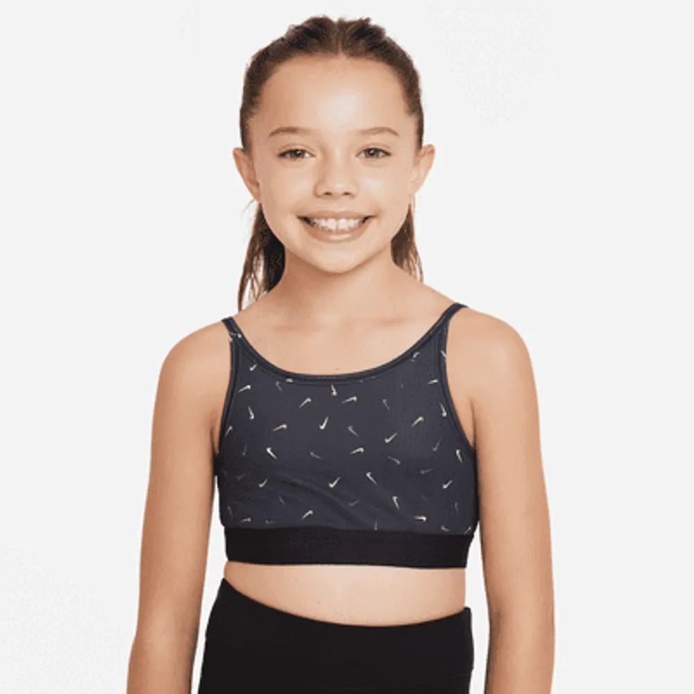 Girls Light Support Sports Bras. Nike IN