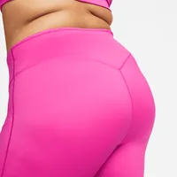 Nike Go Women's Firm-Support High-Waisted 7/8 Leggings with Pockets (Plus Size). Nike.com