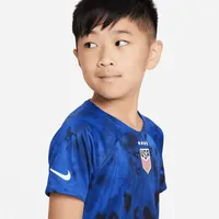 U.S. 2022/23 Away Little Kids' Nike Dri-FIT Soccer Kit. Nike.com