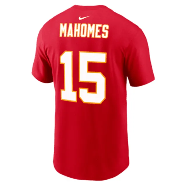 Men's Patrick Mahomes Jersey Print Scrub Top