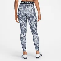 Nike Pro Women's Mid-Rise Allover Print Training Leggings. Nike.com