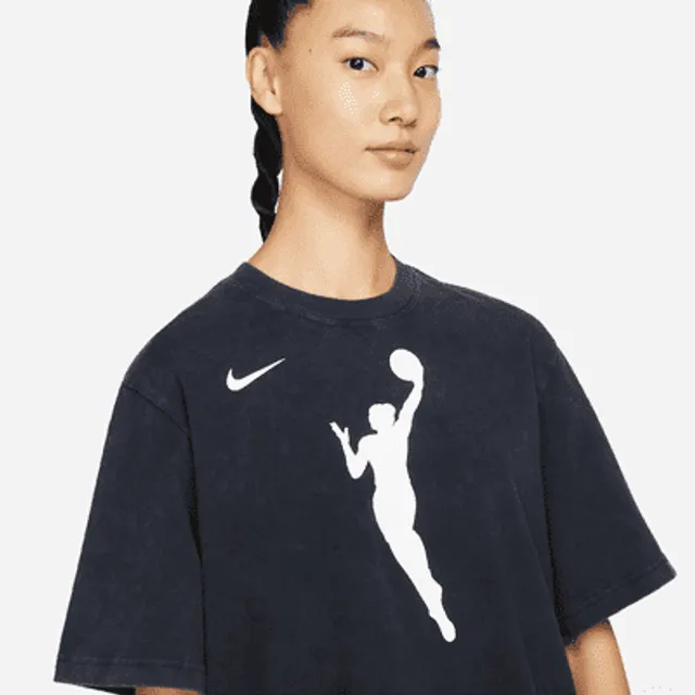 Nike Team First (MLB Houston Astros) Women's Cropped T-Shirt.