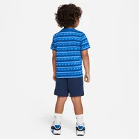 Nike Baby (12-24M) Swoosh Stripe Shorts Set. Nike.com