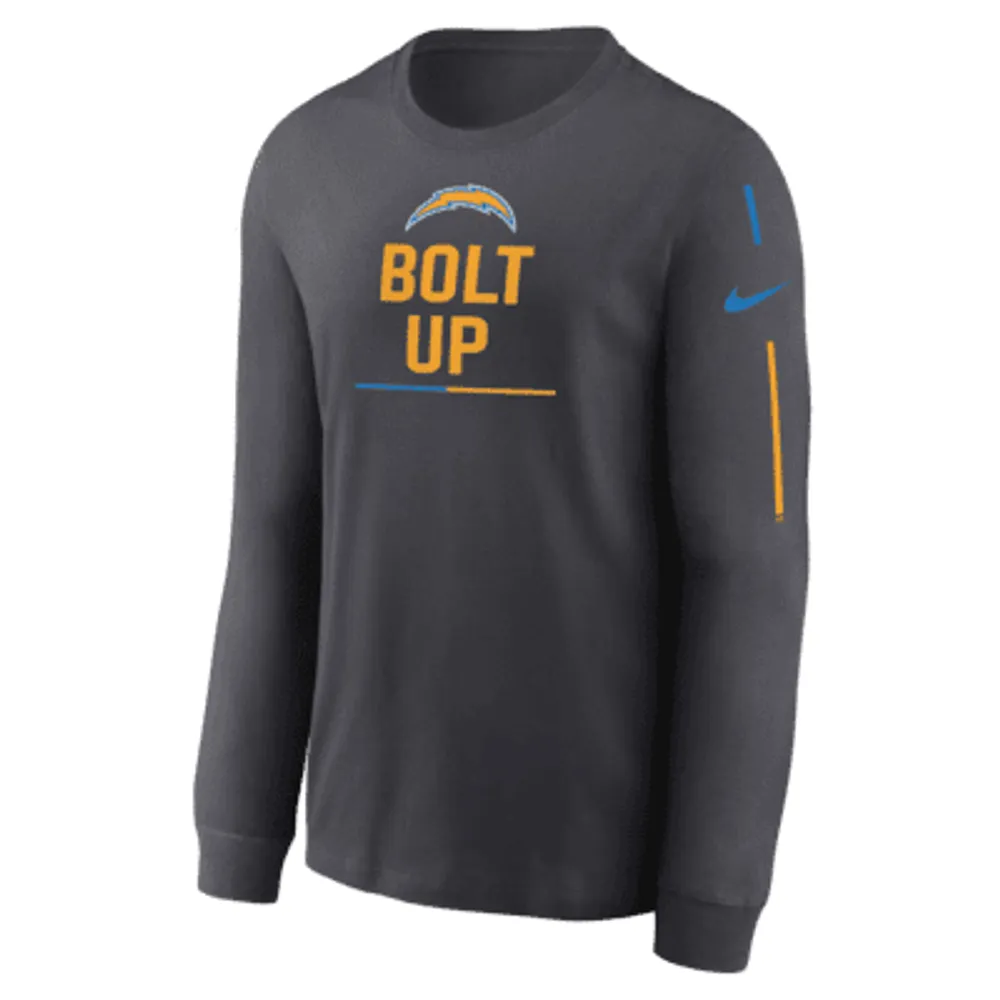 Nike Primary Logo (NFL Los Angeles Chargers) Men's Long-Sleeve T-Shirt. Nike.com