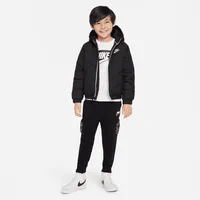 Nike Little Kids' Hooded Chevron Puffer Jacket. Nike.com