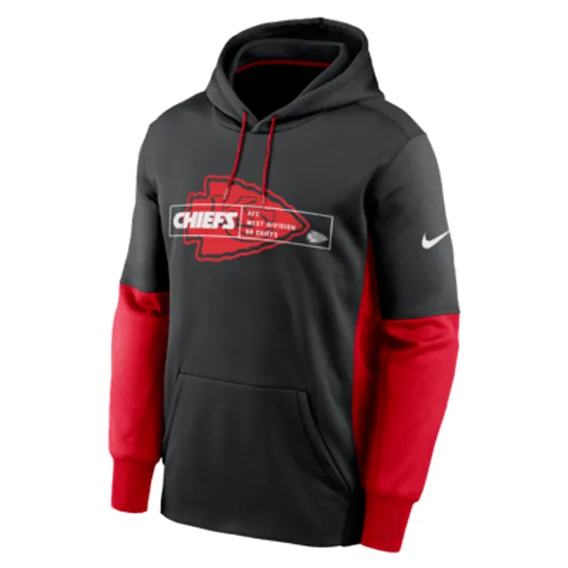 Men's Nike Anthracite Kansas City Chiefs Super Bowl LVII Opening Night Performance Pullover Sweatshirt Size: Small