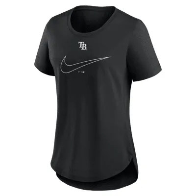 Tampa Bay Rays Big Swoosh Women's Nike MLB T-Shirt. Nike.com