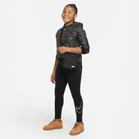 Nike Sportswear Essential Big Kids' (Girls') Mid-Rise Leggings (Extended Size). Nike.com