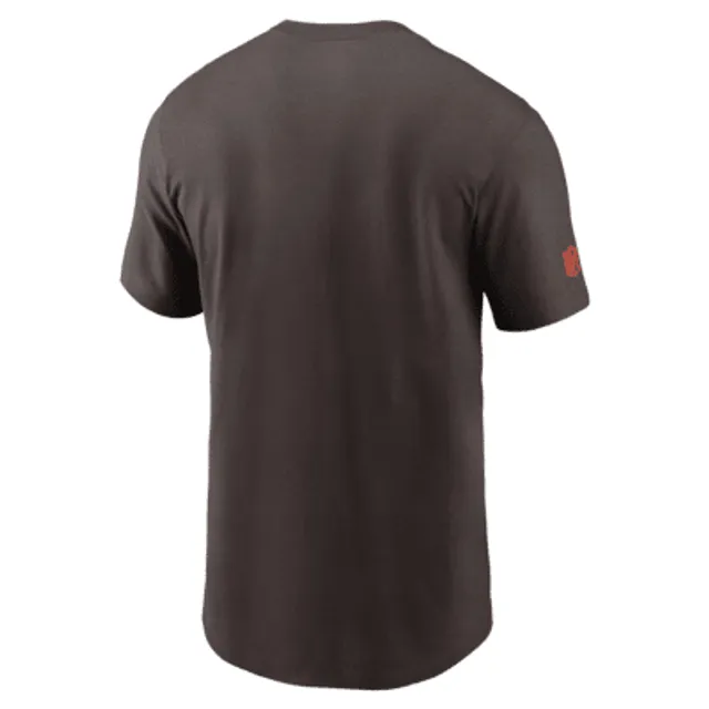 Nike Men's Dri-Fit Sideline Velocity (NFL Cleveland Browns) Long-Sleeve T-Shirt in Grey, Size: Medium | 00KX06G93-078