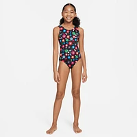 Nike Swim Garden Party Big Kids' (Girls') U-Back One-Piece Swimsuit. Nike.com