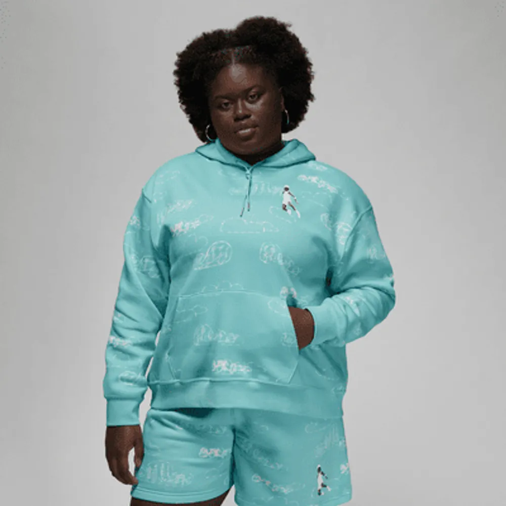 Jordan Artist Series by Parker Duncan Women's Brooklyn Fleece Pullover Hoodie (Plus Size). Nike.com