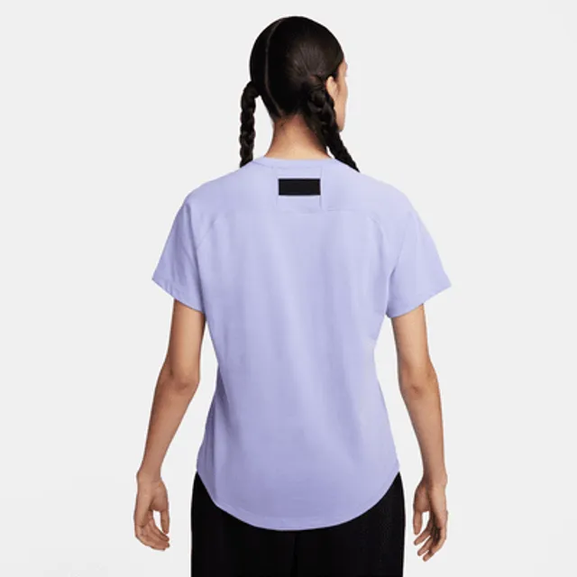 Women's, Nike Yoga Luxe Short Sleeve Top