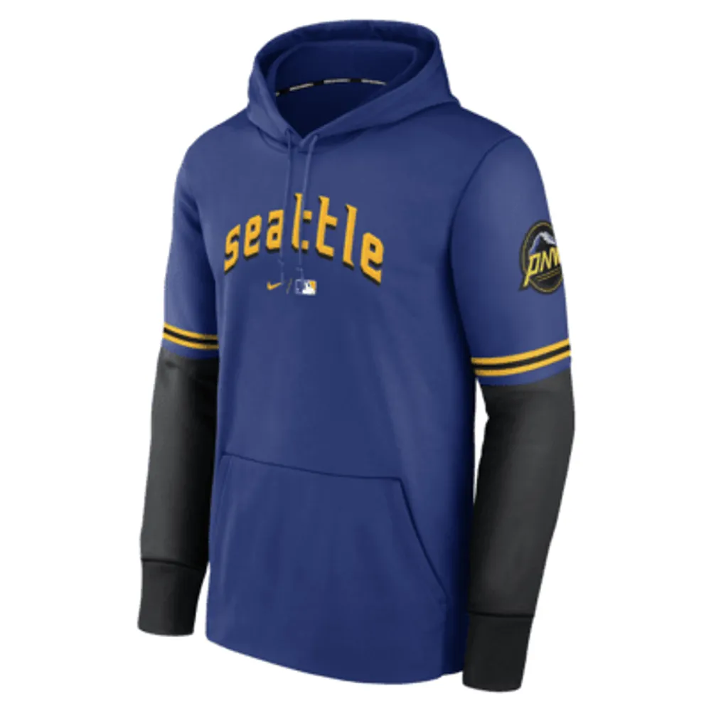 Nike MLB Seattle Mariners Therma Hood - City Connect Black/Blue