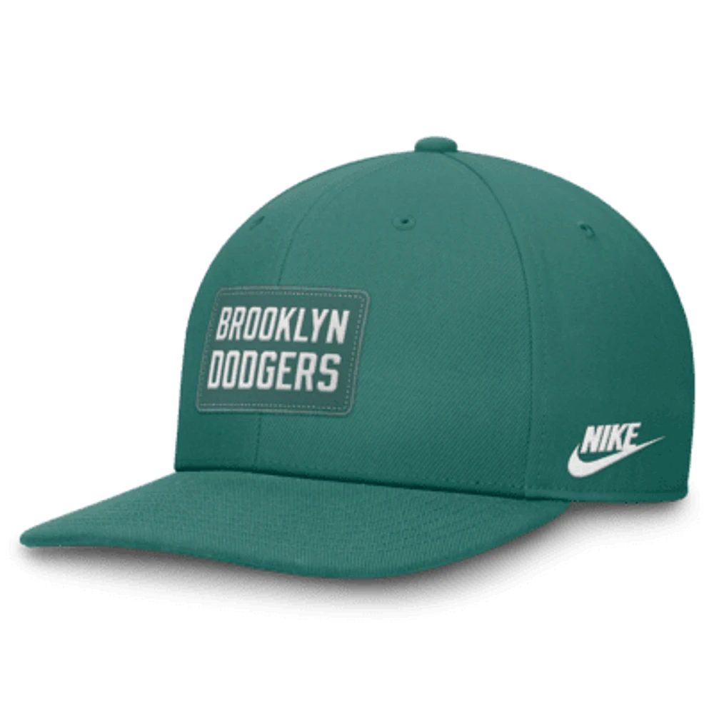 Brooklyn Dodgers Bicoastal Pro Men's Nike Dri-FIT MLB Adjustable Hat. Nike.com