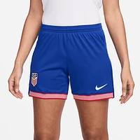 USMNT 2024 Stadium Home Women's Nike Dri-FIT Soccer Replica Shorts. Nike.com