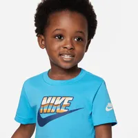 Nike Stripe Scape Futura Tee Little Kids' Dri-FIT T-Shirt. Nike.com