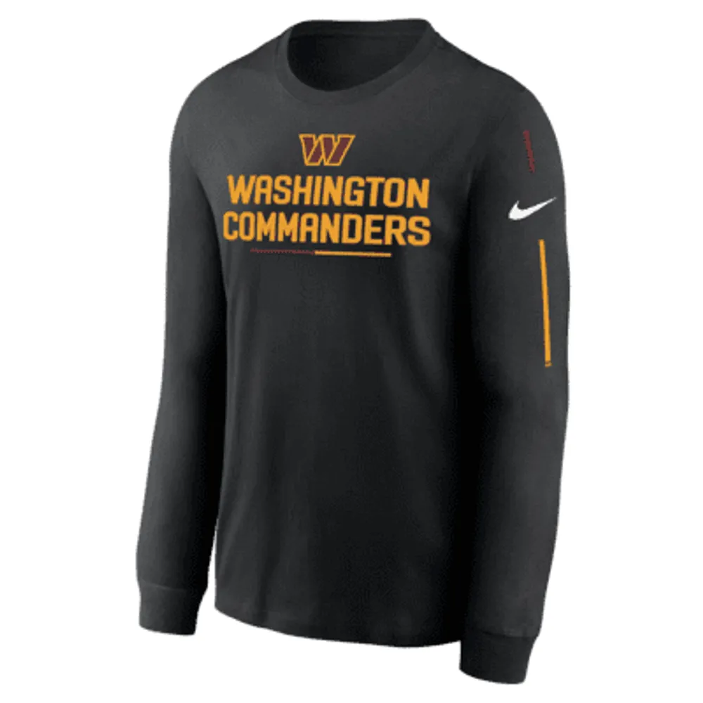 Nike Team Slogan (NFL Washington Commanders) Men's Long-Sleeve T-Shirt. Nike.com
