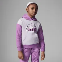 Jordan Blocked Air-Ress Pullover Hoodie Little Kids' Hoodie. Nike.com