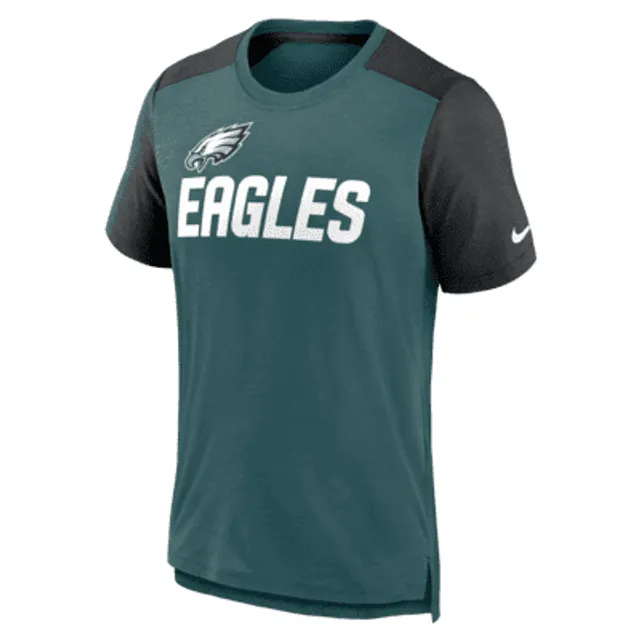 Philadelphia Eagles Nike RFLCTV Name and Logo T-Shirt - Black