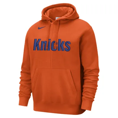 New York Knicks Courtside Men's Nike NBA Fleece Pullover Hoodie. Nike.com