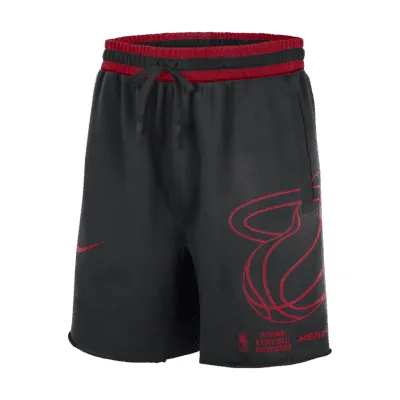 Miami Heat Courtside Men's Nike NBA Fleece Shorts. Nike.com