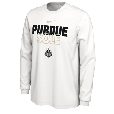 Purdue Legend Men's Nike Dri-FIT College Long-Sleeve T-Shirt. Nike.com