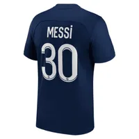 Paris Saint-Germain 2022/23 Stadium Home (Lionel Messi) Men's Nike Dri-FIT Soccer Jersey. Nike.com