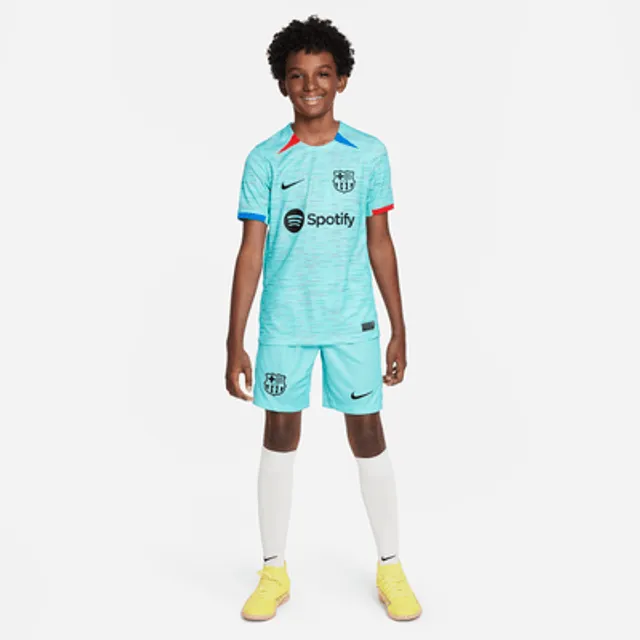 Kids' F.C. Barcelona Stadium Away Jersey - 2021/22 (Older Kids)