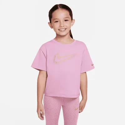Nike Shine Pack Boxy Tee Little Kids' T-Shirt. Nike.com