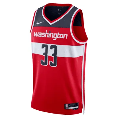 Washington Wizards Icon Edition 2022/23 Nike Dri-FIT NBA Swingman Jersey. Nike.com
