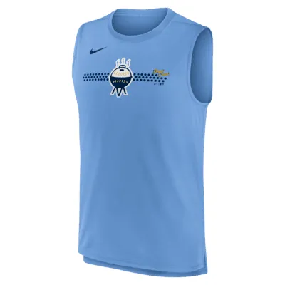 Nike Breathe City Connect (MLB Colorado Rockies) Men's Muscle Tank.