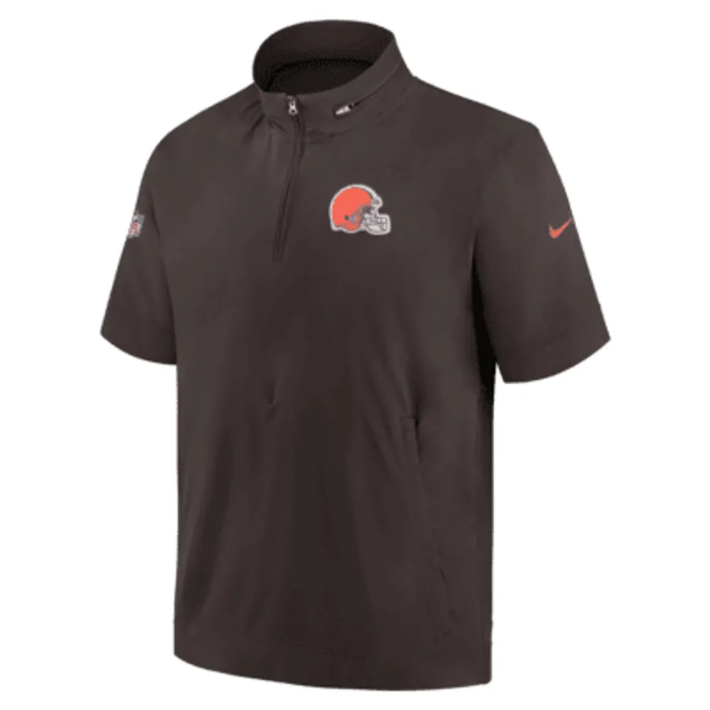 Nike Sideline Coach (NFL Cleveland Browns) Men's Short-Sleeve