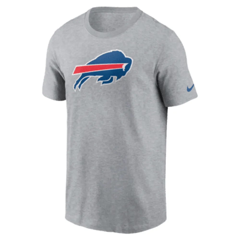 Men's Nike Anthracite Buffalo Bills 2022 NFL Playoffs Iconic T-Shirt Size: Large