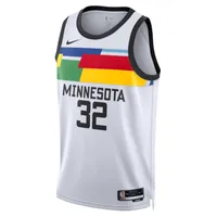 Karl-Anthony Towns Minnesota Timberwolves City Edition Nike Dri-FIT NBA Swingman Jersey. Nike.com