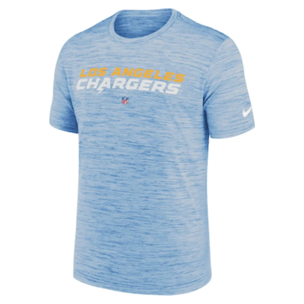 Nike Light Blue Tennessee Titans Sideline Velocity Performance T-shirt