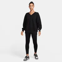 Nike Sportswear Phoenix Fleece Women's Oversized V-Neck Sweatshirt. Nike.com