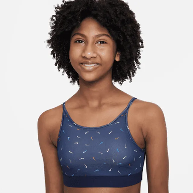 Nike Dri-FIT Trophy Older Kids' (Girls') Light-Support Sports Bra. Nike AT