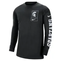 Michigan State Men's Nike College Long-Sleeve T-Shirt. Nike.com