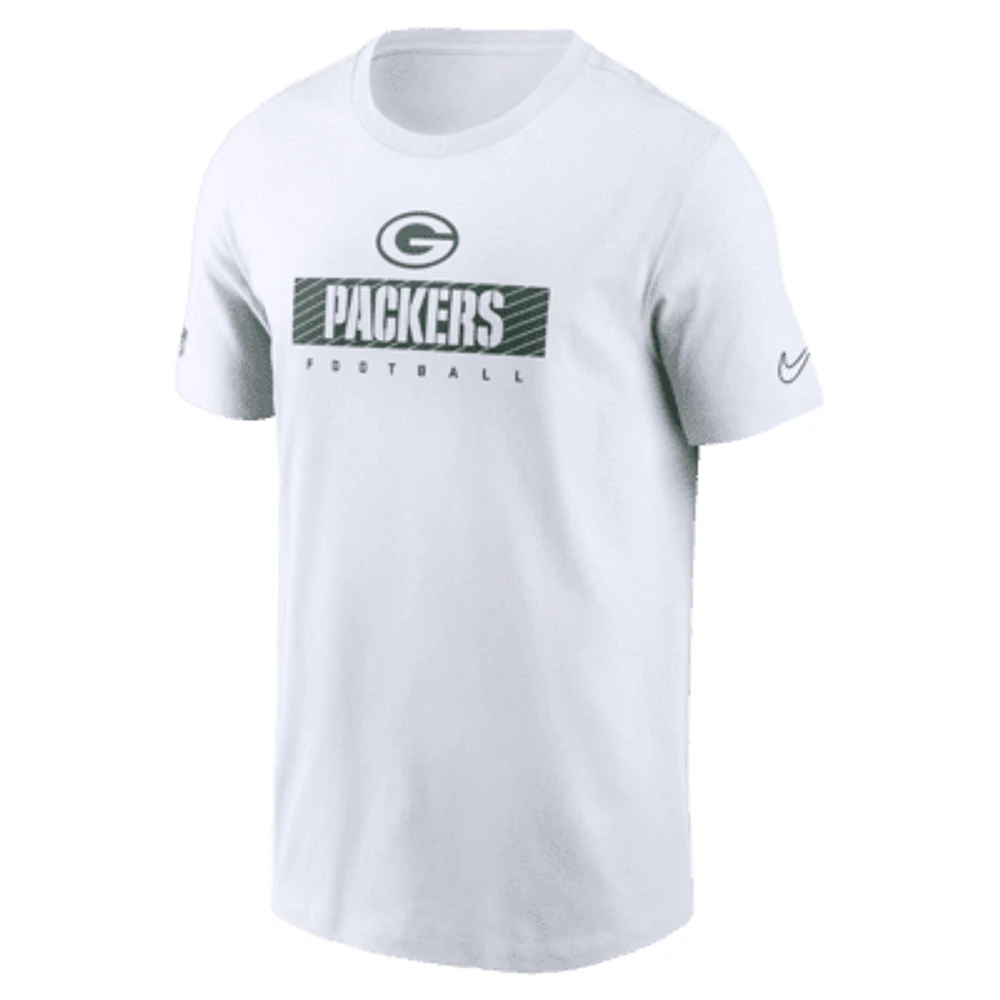 Green Bay Packers Sideline Team Issue Men's Nike Dri-FIT NFL T-Shirt. Nike.com