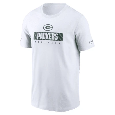 Green Bay Packers Sideline Team Issue Men's Nike Dri-FIT NFL T-Shirt. Nike.com