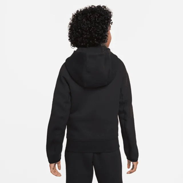 Nike Sportswear Tech Fleece Older Kids' (Boys') Full-Zip Hoodie (Extended  Size)