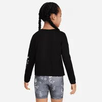 Nike Toddler Long Sleeve Cropped Leopard Top. Nike.com