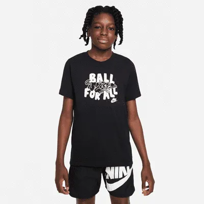 Nike Sportswear Culture of Basketball Big Kids' (Boys') T-Shirt. Nike.com