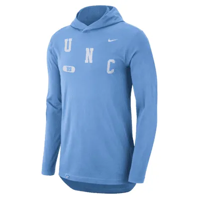 UNC Men's Nike Dri-FIT College Hooded Long-Sleeve T-Shirt. Nike.com